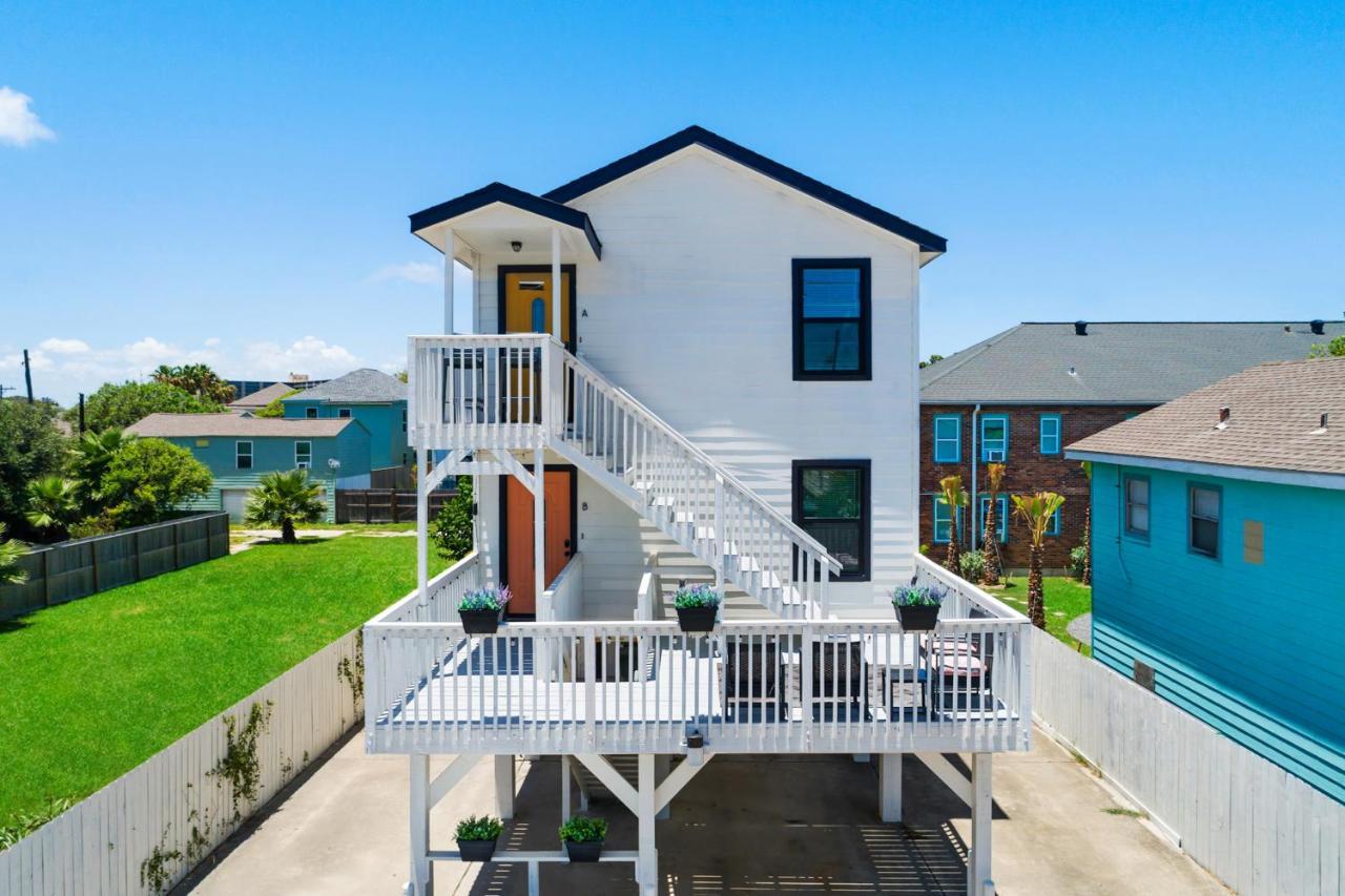 Soleil House - Unit D Vila Galveston Exterior foto